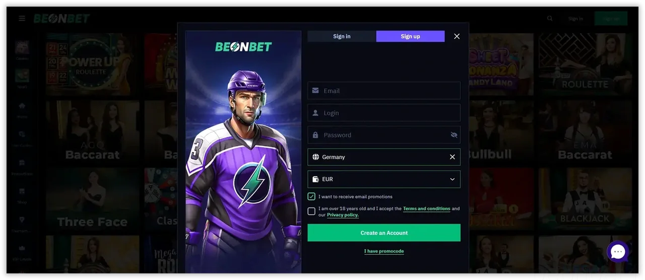 Beonbet Casino Casino
